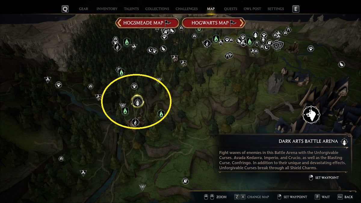 Dark Arts Battle Arena: Locations and Complete Guide